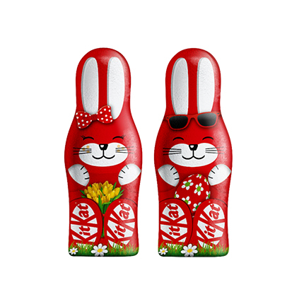 Шоколадово зайче Кит Кат 45г С криспи Шоколадово зайче Кит Кат 45г С криспи