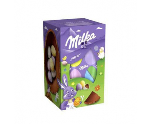 Шоколадово яйце Милка 97г С мини яйца Шоколадово яйце Милка 97г С мини яйца