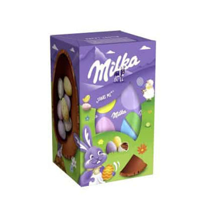 Шоколадово яйце Милка 97г С мини яйца