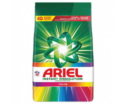 Прах за пране Ариел 2,6кг Цветно Прах за пране Ариел 2,6кг Цветно