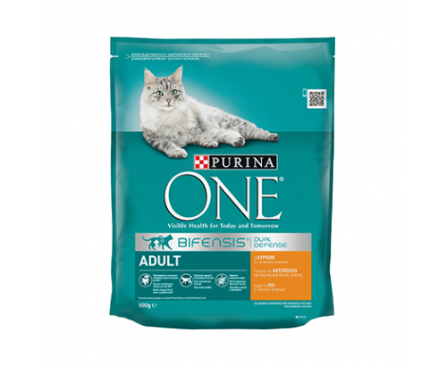 Храна за котки Пюрина Адълт 800г Пиле и пащърнак Храна за котки Пюрина Адълт 800г Пиле и пащърнак