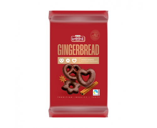 Медени претцели Ламберц 400г С черен шоколад Медени претцели Ламберц 400г С черен шоколад