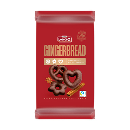 Медени претцели Ламберц 400г С черен шоколад