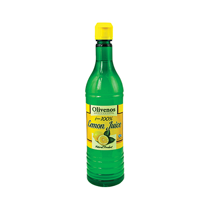 Лимонов сок 100% Оливенос 330мл