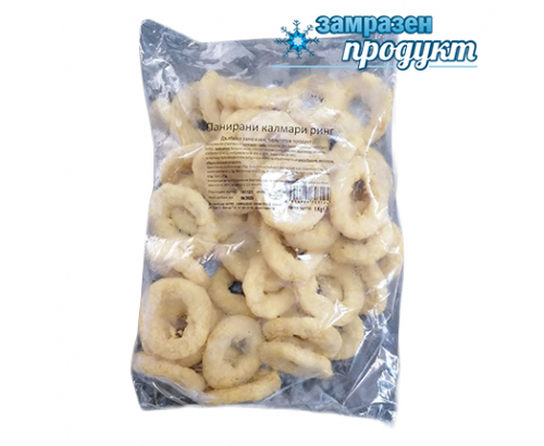 Панирани калмари ринг Магре 1кг Панирани калмари ринг Магре 1кг