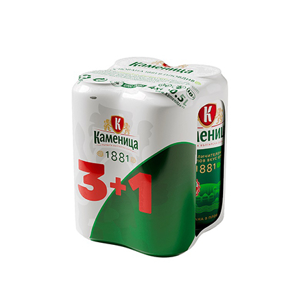 Бира Каменица 4х500мл кен