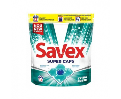 Гел капсули Савекс 12бр Екстра Фреш Гел капсули Савекс 12бр Екстра Фреш