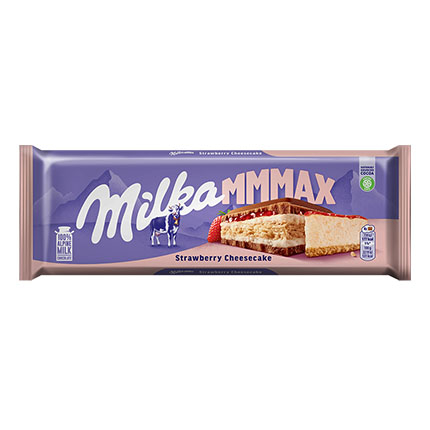 Шоколад Милка 300г Ягодов чийзкейк