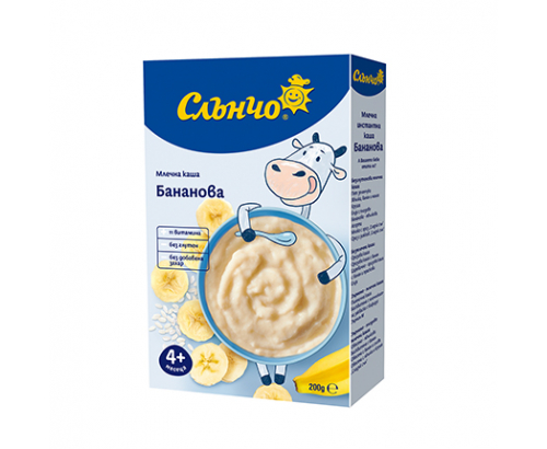 Каша Слънчо 200г Банан Каша Слънчо 200г Банан
