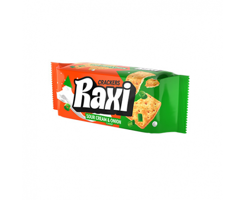 Крекери Ракси 72г Сметана и лук Крекери Ракси 72г Сметана и лук