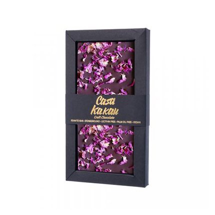 Шоколад Каса Какау 70г С листенца рози
