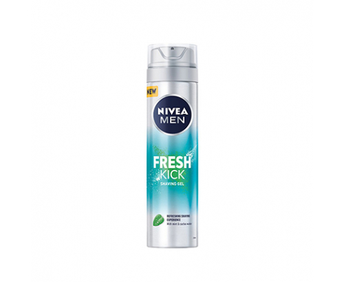 Гел за Бръснене Нивеа мен 200мл фреш кик Гел за Бръснене Нивеа мен 200мл фреш кик