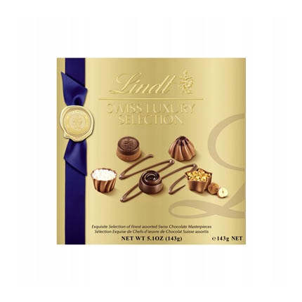 Шоколадови бонбони Линдт Суис Лукс Селекция 145г
