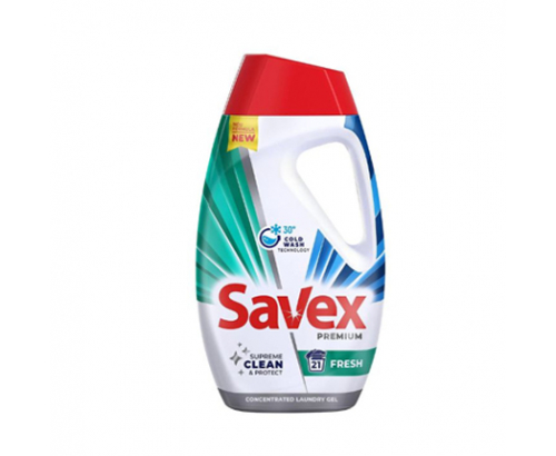 Гел за пране Савекс Премиум 945мл Фреш за универсално Гел за пране Савекс Премиум 945мл Фреш за универсално
