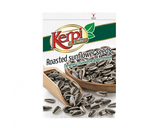 Слънчогледови семки шарени Керпи 80г Слънчогледови семки шарени Керпи 80г