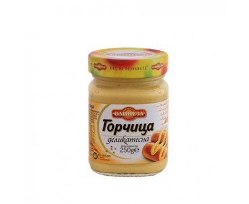 Горчица Олиниза 250г Деликатесна Горчица Олиниза 250г Деликатесна