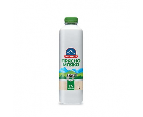 Прясно мляко Олимпус 1,7% 1л Прясно мляко Олимпус 1,7% 1л
