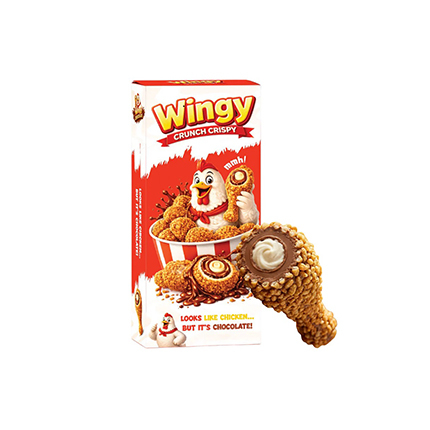 Шоколад Уинги Крънч Криспи 50г