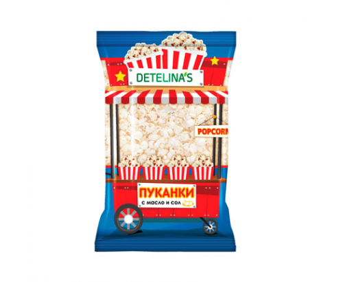 Пуканки Детелина 60г С масло и сол Пуканки Детелина 60г С масло и сол