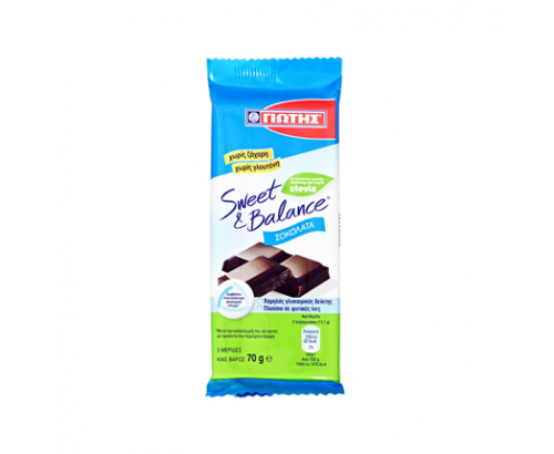 Шоколад Йотис Суит Баланс 70г Черен Шоколад Йотис Суит Баланс 70г Черен