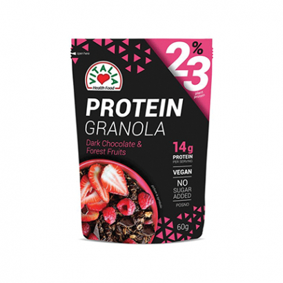 Мюсли Виталия 60г С протеин, шоколад и горски плод