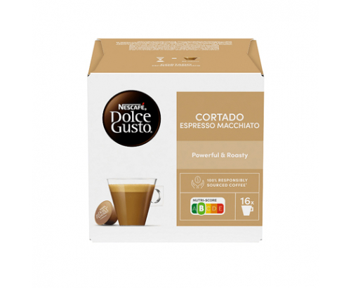 Кафе капсули Нескафе Долче Густо 16бр Кортадо Еспресо Макиато Кафе капсули Нескафе Долче Густо 16бр Кортадо Еспресо Макиато