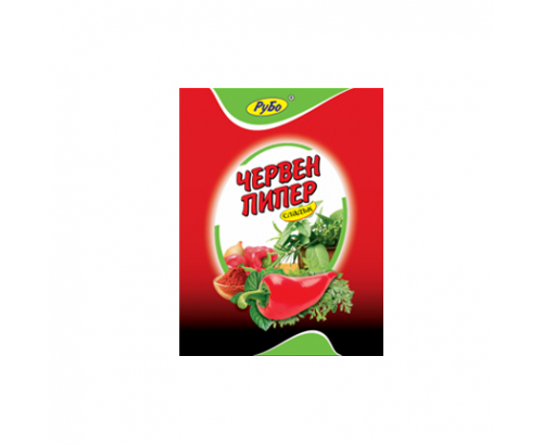 Червен пипер Рубо 80г Сладък Червен пипер Рубо 80г Сладък