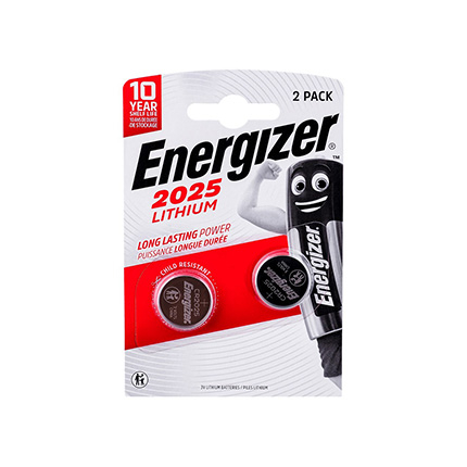 Батерии Енерджайзер 2бр CR2025 Литиева