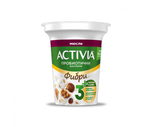 Активиа мюсли 280г С фибри Активиа мюсли 280г С фибри