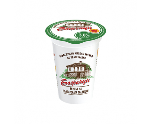 Кисело мляко Боженци 3,6% 400г ЗНП Кисело мляко Боженци 3,6% 400г ЗНП