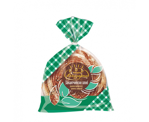 Хляб Занаятчийски Пекарана Лъчезарна 600г Ръжено-пшеничен със закваска Хляб Занаятчийски Пекарана Лъчезарна 600г Ръжено-пшеничен със закваска