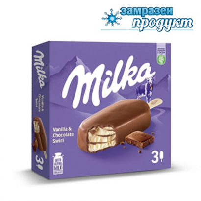 Сладолед Милка 3х90мл Класик