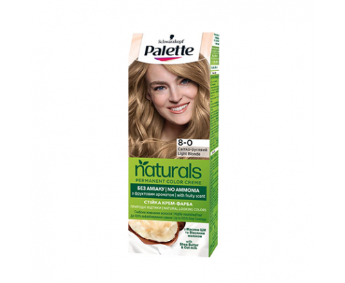 Боя за коса Палете Нейчаръл 8-0 Светло русо Боя за коса Палете Нейчаръл 8-0 Светло русо