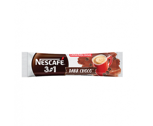 Кафе микс Нескафе 3в1 16г Тъмен шоколад