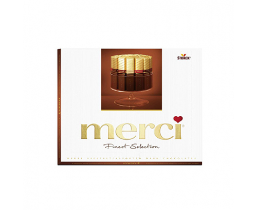 Шоколадови бонбони Мерси 250г Дарк селекция Шоколадови бонбони Мерси 250г Дарк селекция