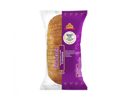 Хляб Добруджански Хляб 500г 5 брашна Хляб Добруджански Хляб 500г 5 брашна