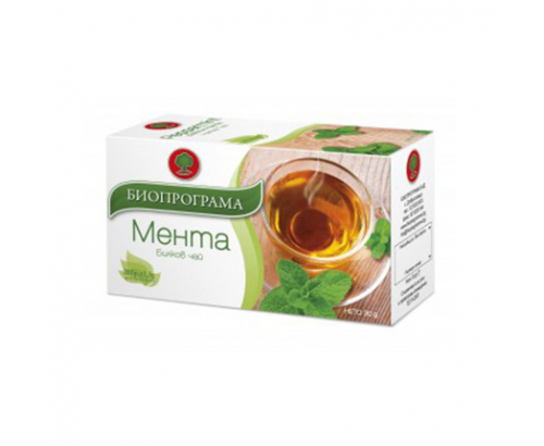 Чай Биопрограма 20бр Мента Чай Биопрограма 20бр Мента
