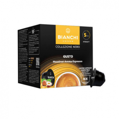 Кафе капсули Бианчи 16бр Лешник