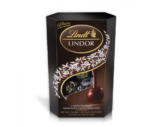 Шоколадови бонбони Линдт Корнет 200г 60% Какао