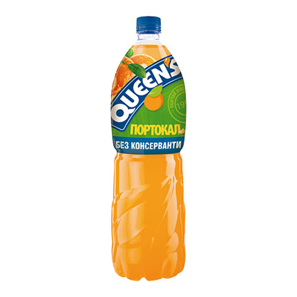 Напитка Куинс 2л Портокал