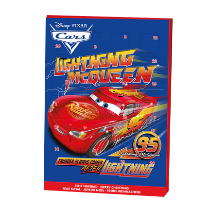 Коледен календар Дисни 50г Карс