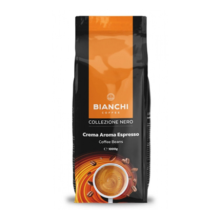 Кафе на зърна Бианчи Колекция Неро 1кг Крема арома Кафе на зърна Бианчи Колекция Неро 1кг Крема арома