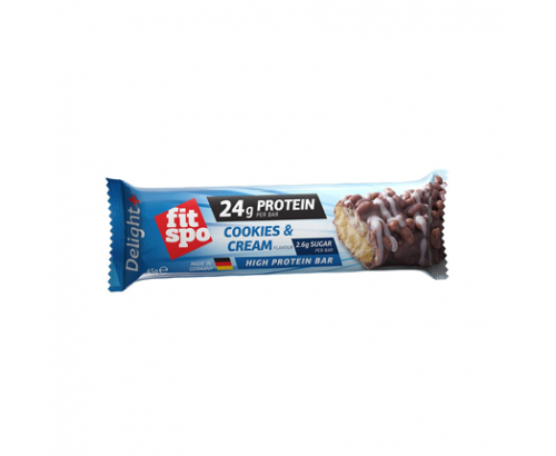 Протеинов бар Фит Спо 65г Бисквити и крем Протеинов бар Фит Спо 65г Бисквити и крем
