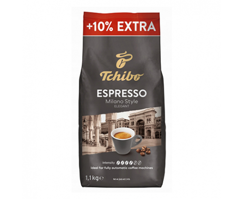 Кафе на зърна Тчибо Еспресо Милано 1кг +10% Кафе на зърна Тчибо Еспресо Милано 1кг +10%