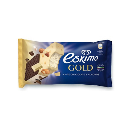 Сладолед Ескимо Голд 98г сандвич