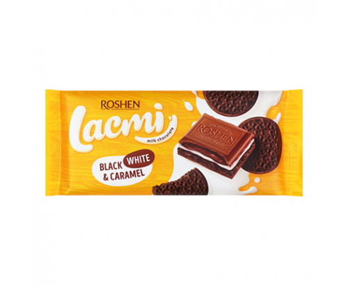 Шоколад Рошен Лакми 100г Млечен карамел