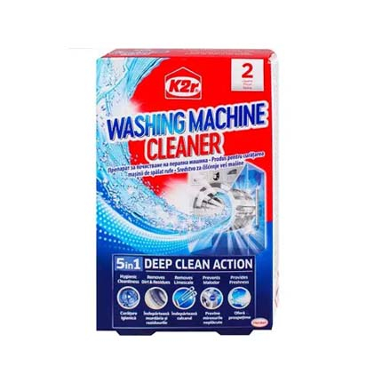 Препарат за почистване на перални К2r 2бр