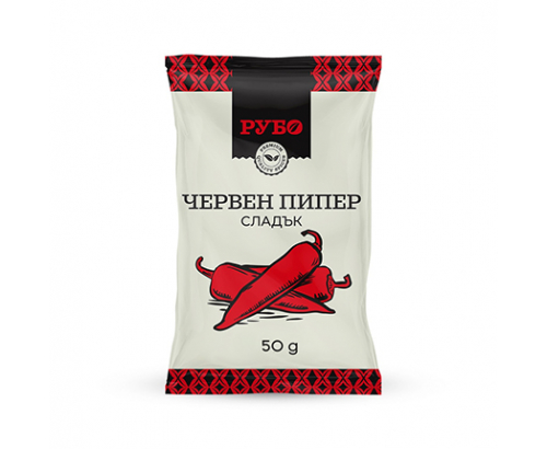 Червен пипер Рубо 50г Червен пипер Рубо 50г