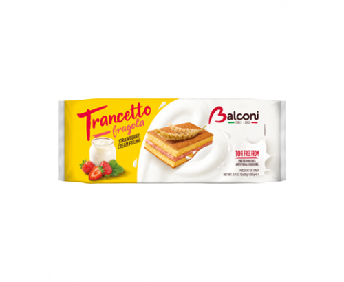 Суха паста Балкони Транчето 10х28г С ягодов крем Суха паста Балкони Транчето 10х28г С ягодов крем