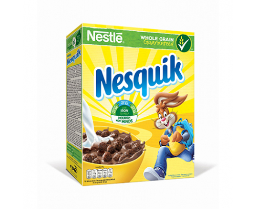 Зърнена закуска Нестле Нескуик 225г Зърнена закуска Нестле Нескуик 225г